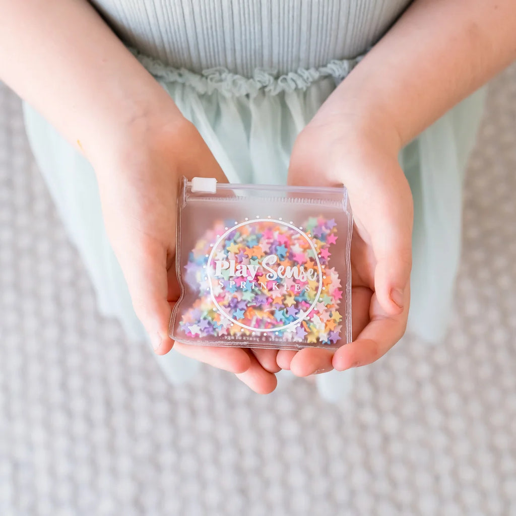 Play Dough Sprinkles - Rainbow Stars