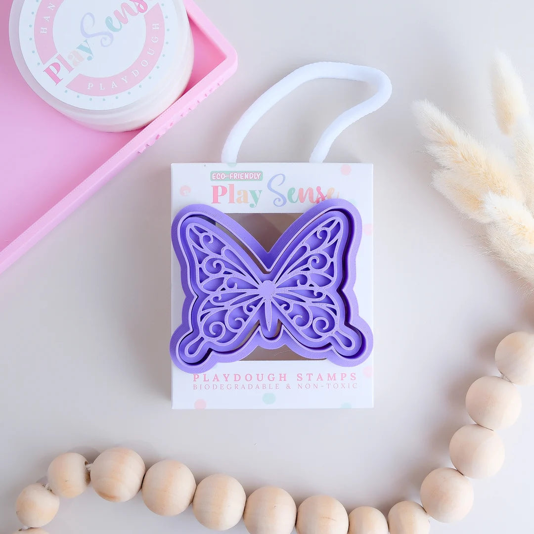 Eco Playdough Stamps | Butterfly