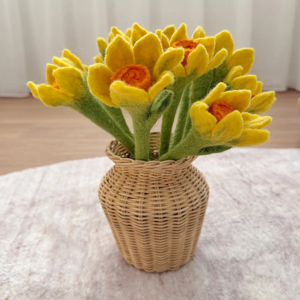 Rattan Vase