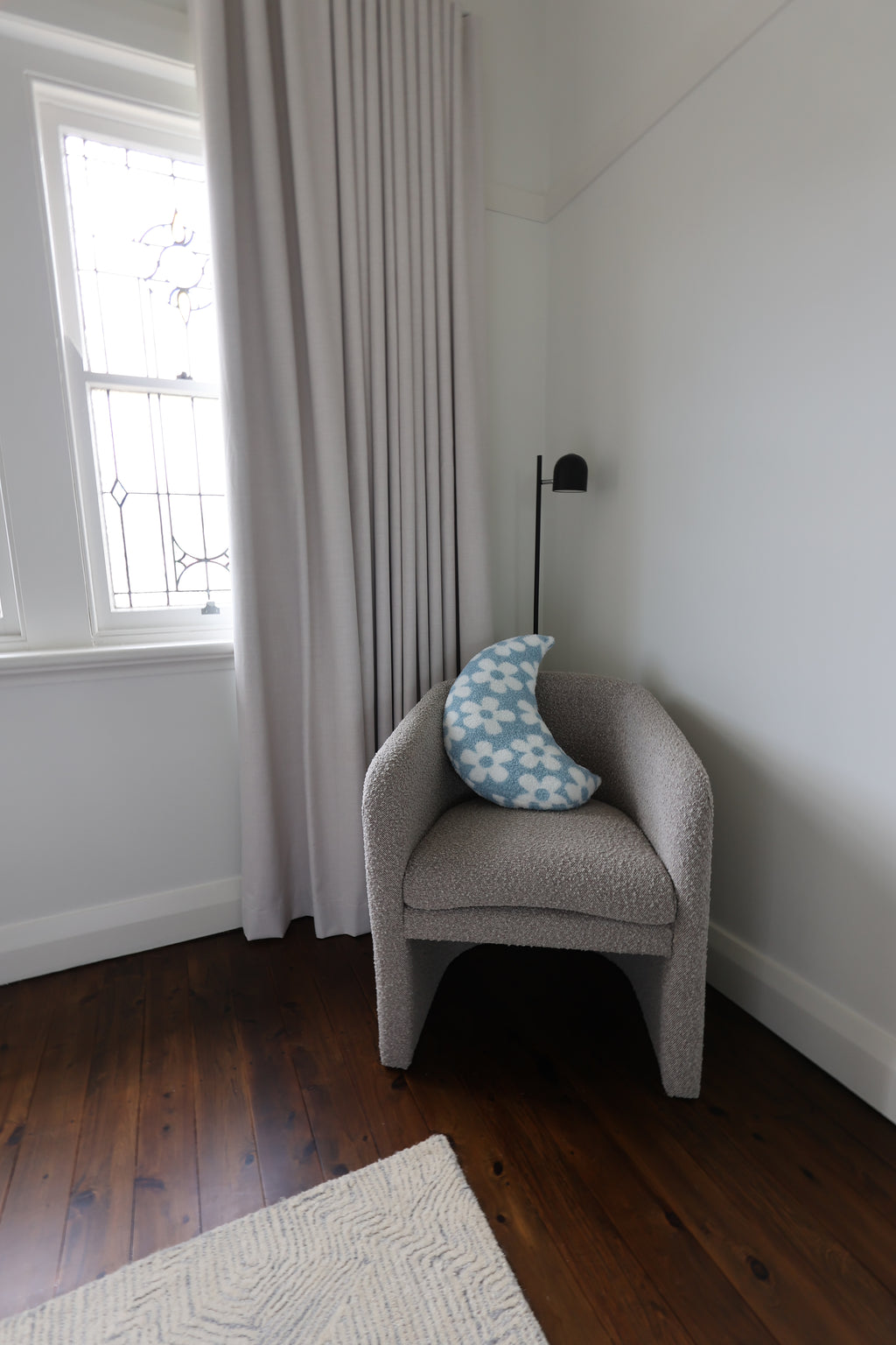 Bluebell Moon Cushion