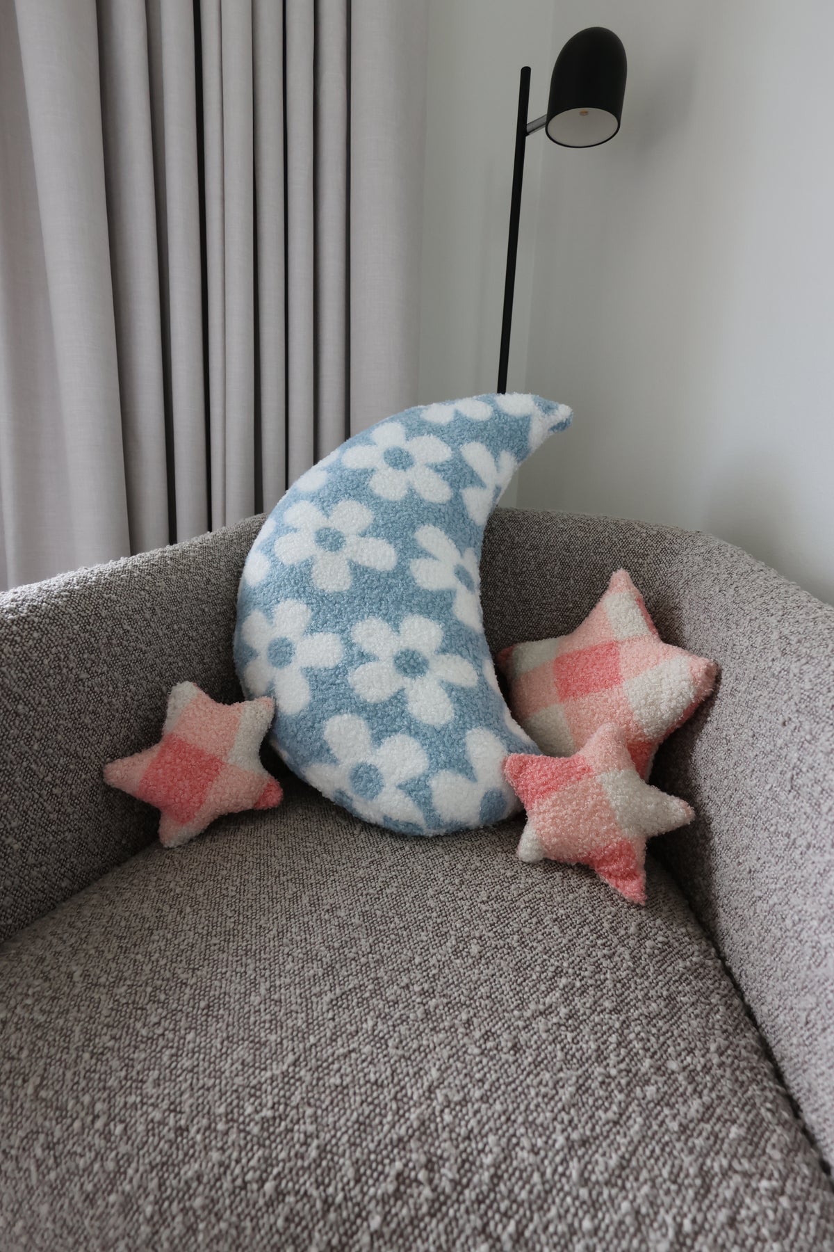 Bluebell Moon Cushion