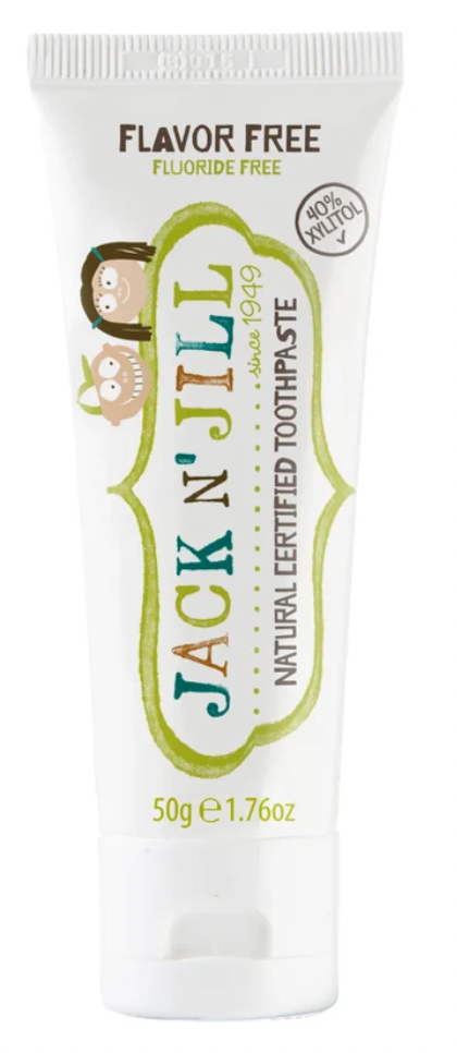 Natural Certified Toothpaste Flavour Free 50g