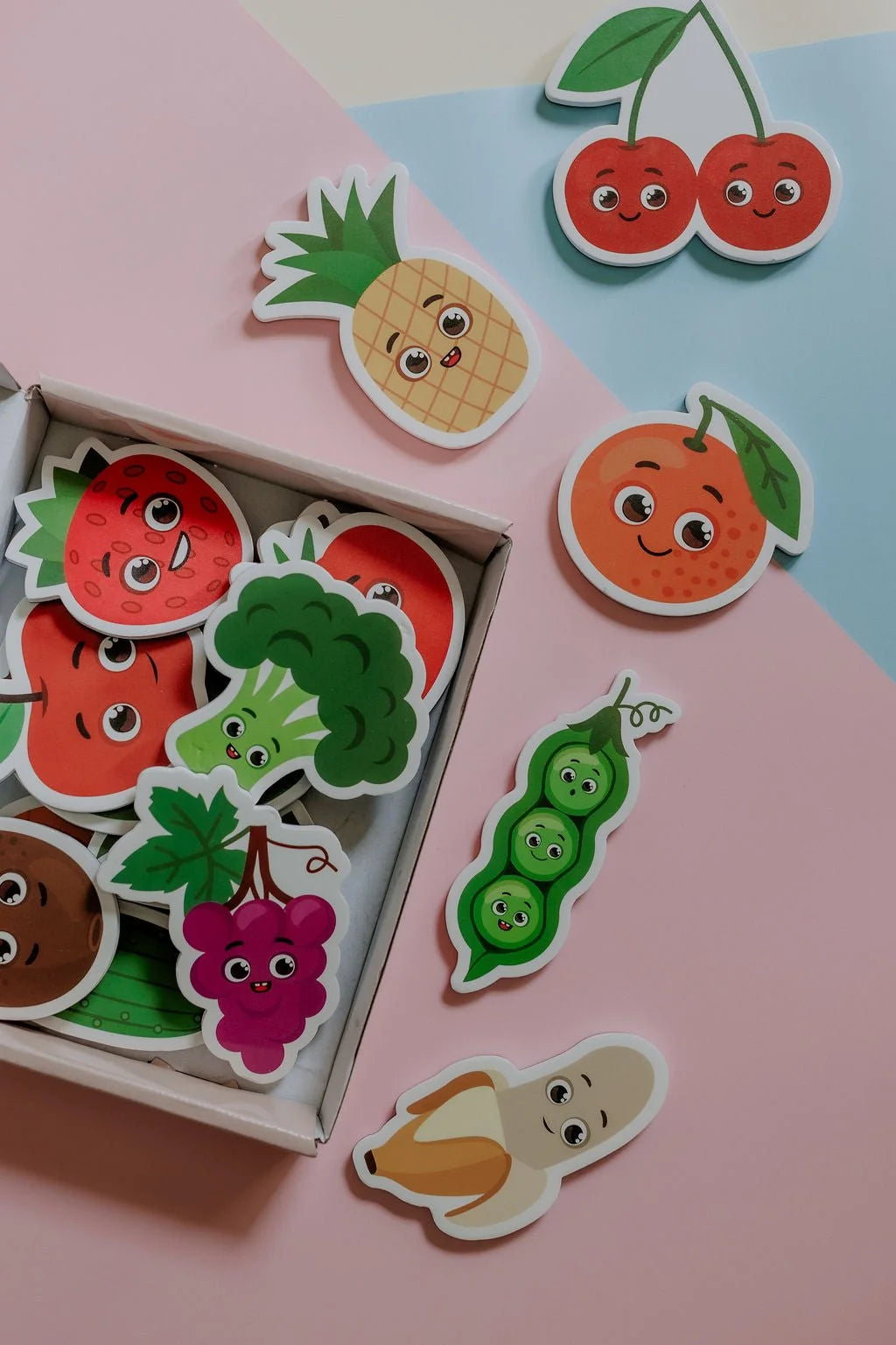 MagPlay Fruit & Vegetable Magnet Set