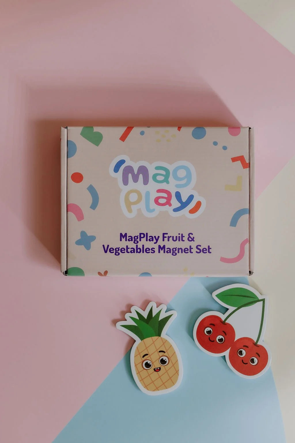 MagPlay Fruit & Vegetable Magnet Set